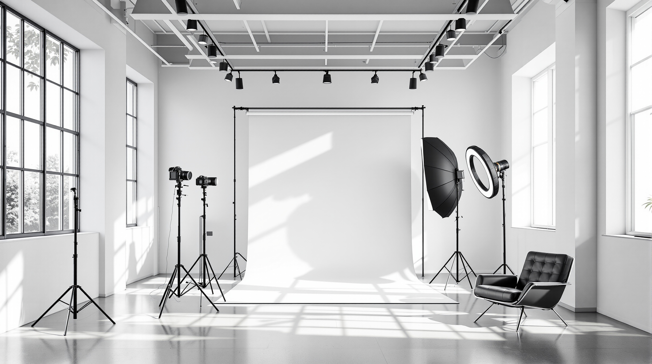 Professional photography studio
